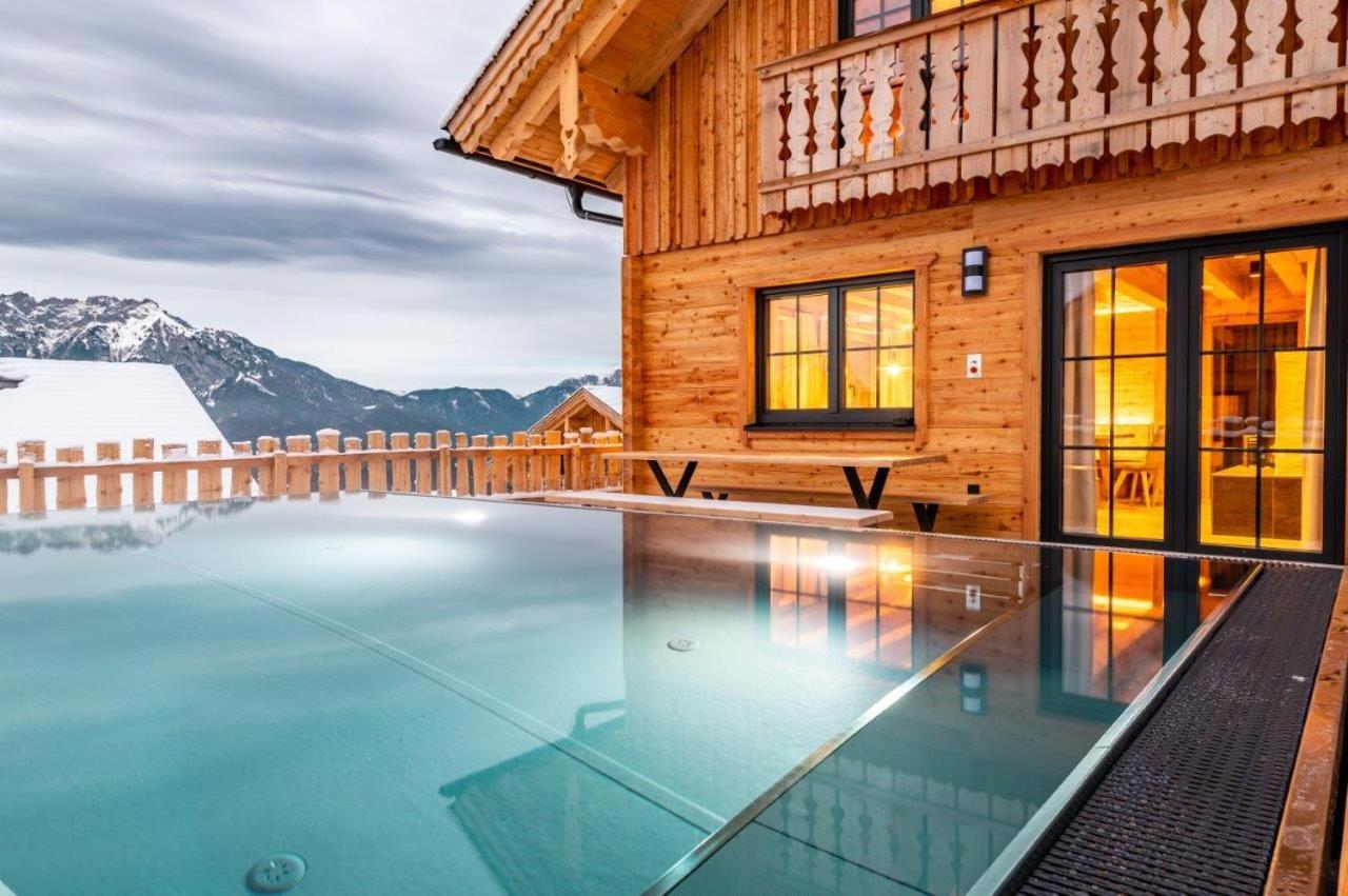 Poolchalet Dachsteinblick Pruggern Ngoại thất bức ảnh
