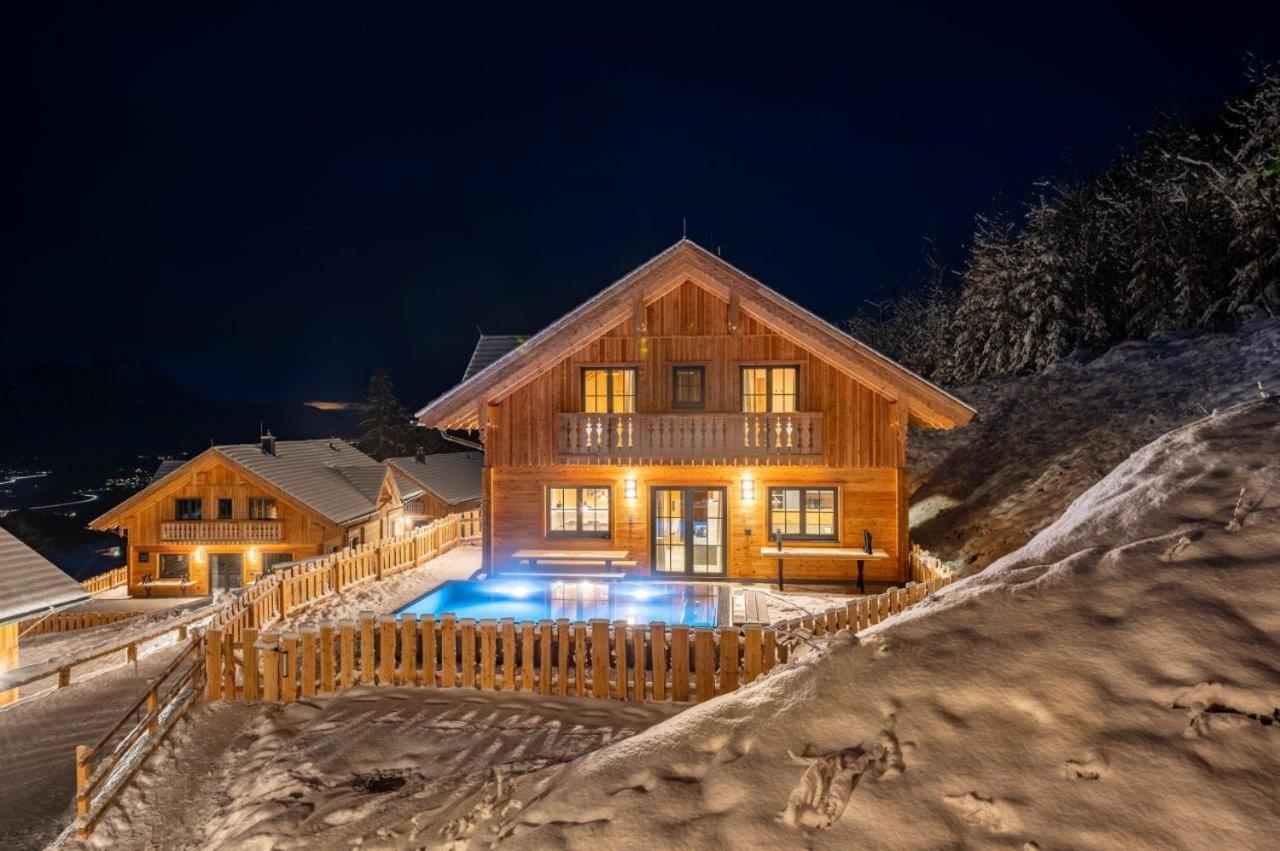 Poolchalet Dachsteinblick Pruggern Ngoại thất bức ảnh