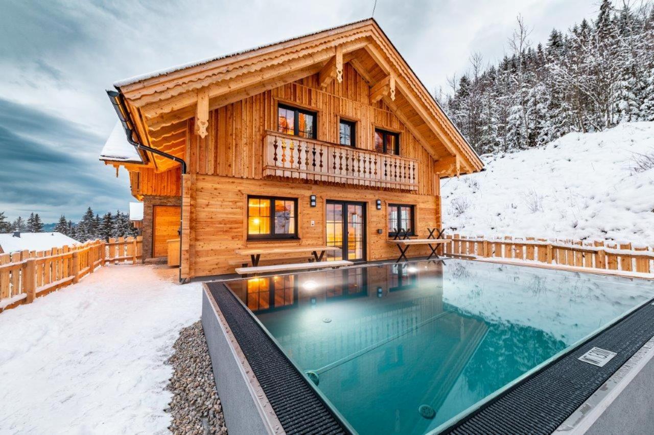 Poolchalet Dachsteinblick Pruggern Ngoại thất bức ảnh