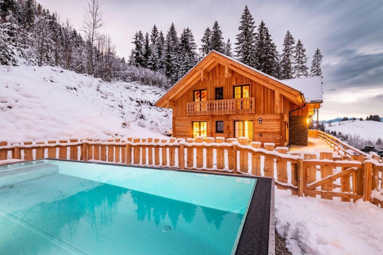 Poolchalet Dachsteinblick Pruggern Ngoại thất bức ảnh