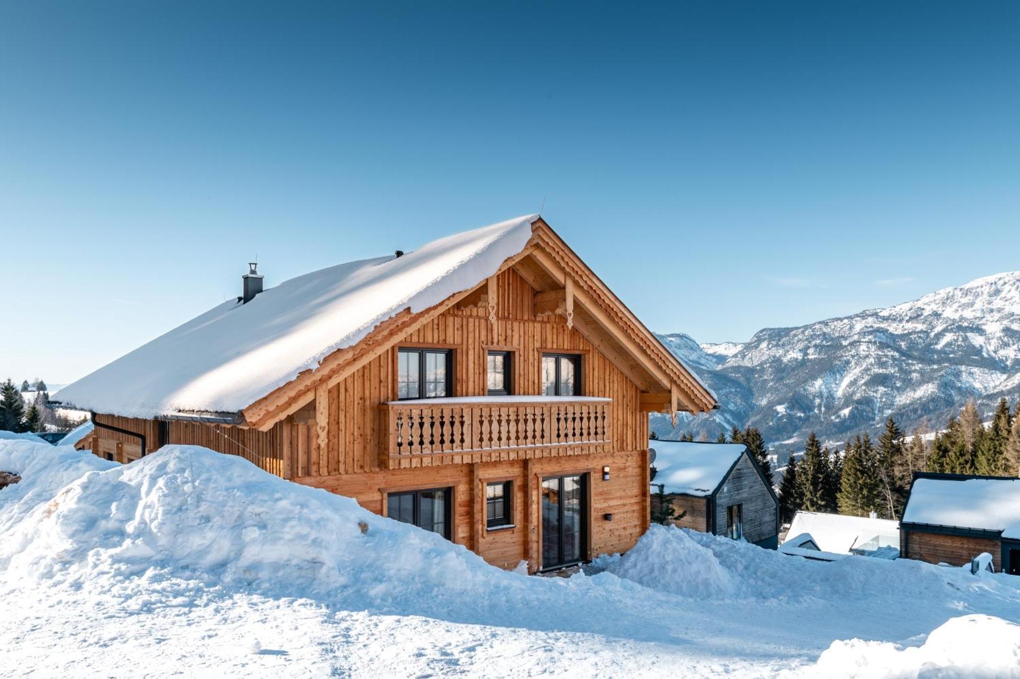 Poolchalet Dachsteinblick Pruggern Ngoại thất bức ảnh