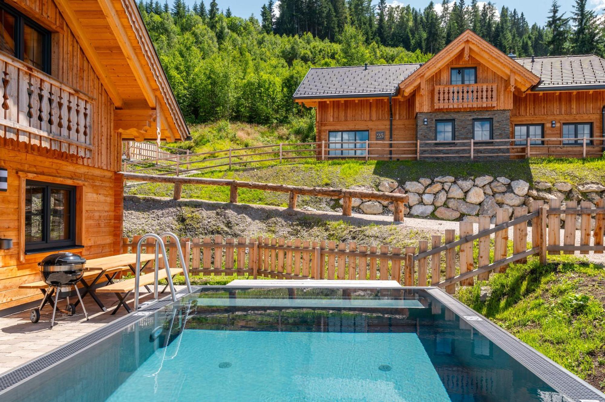 Poolchalet Dachsteinblick Pruggern Ngoại thất bức ảnh